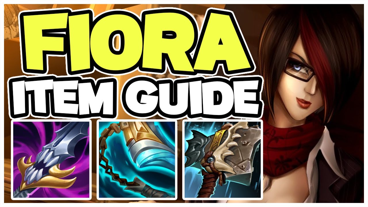 FIORA ITEM GUIDE Using Ingame Example - League of Legends Season 12