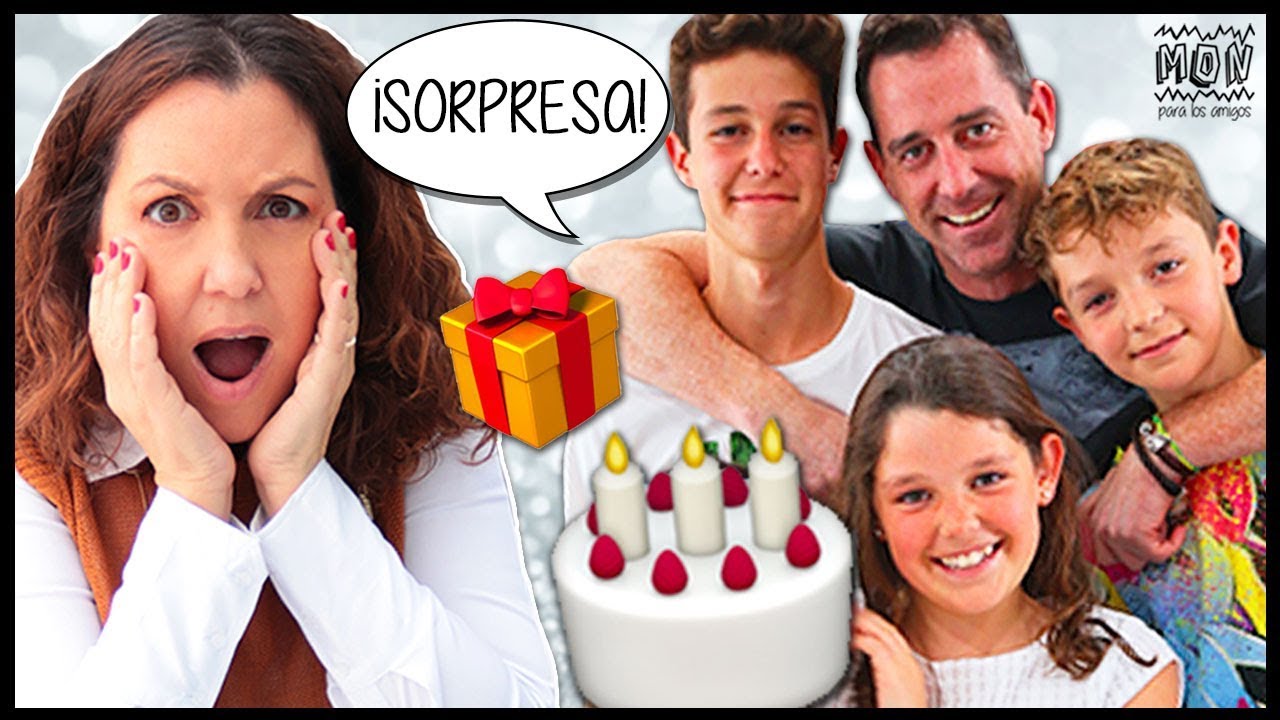 ¡Cumplo 45 y PASA ESTO! 🎂 TODOS compinchados para darme la SORPRESA y el REGALO de CUMPLEAÑOS 🎉