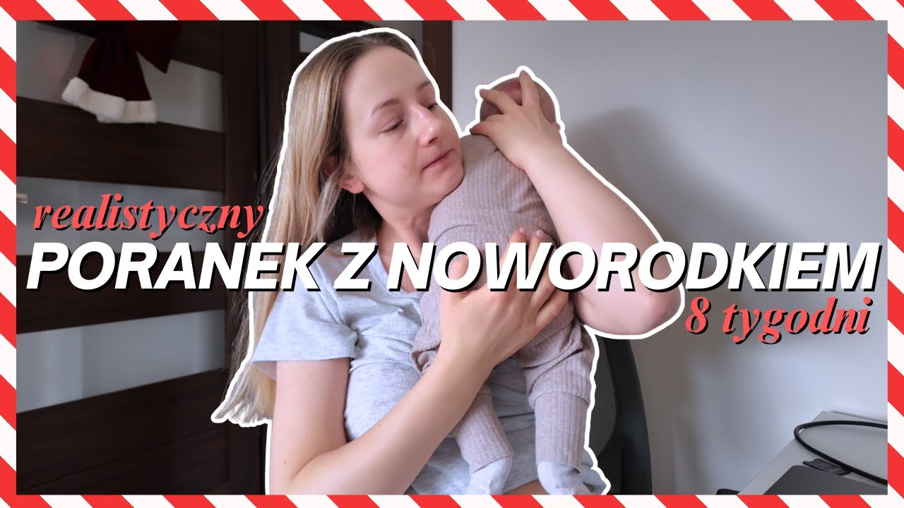 REALISTYCZNA poranna rutyna 8 tygodniowego noworodka | *pov: podglądasz nas* 👀 BABY VLOGMAS