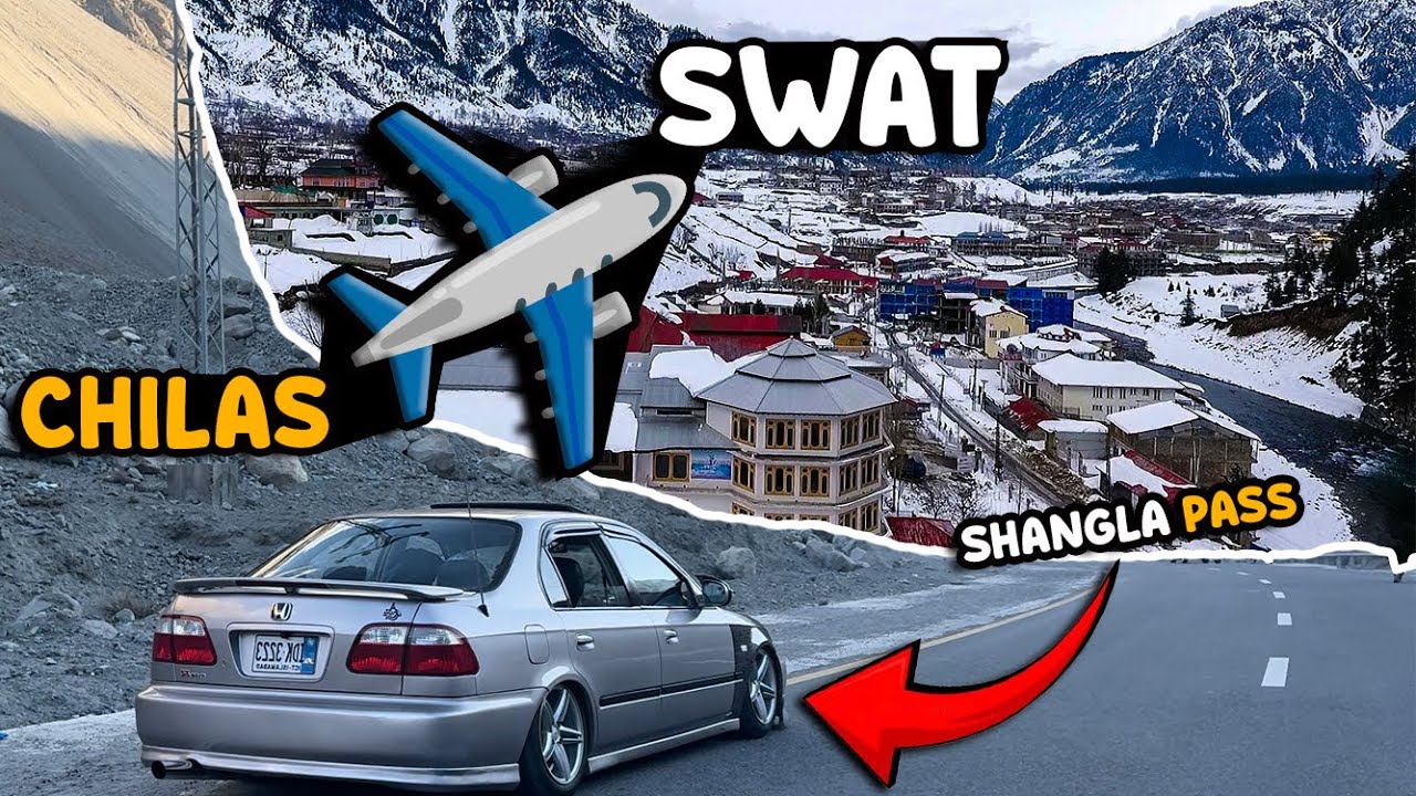 Chilas say Swat Kalam ❤️ wo b SHANGLA PASS waly Rasty Say😮