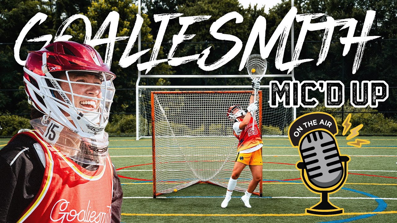 Mic'd up at Goaliesmith | Vlog | College Lacrosse Goalie Training | Summer Session