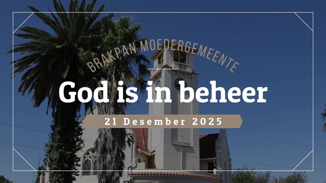 God is in beheer