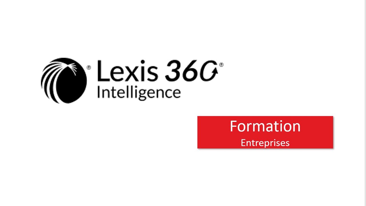 Formation - Lexis 360 Intelligence Entreprises 2022