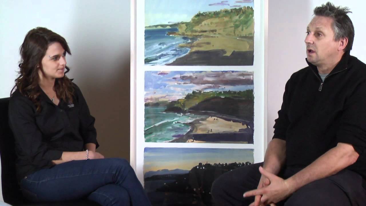 Euan MacLeod Interview Newcastle Art Gallery