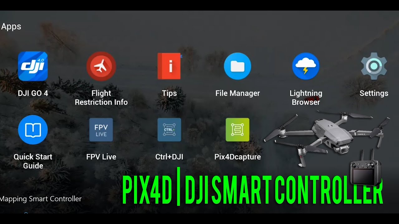 PIX4D Mapping Using Mavic 2 Pro | Smart Controller