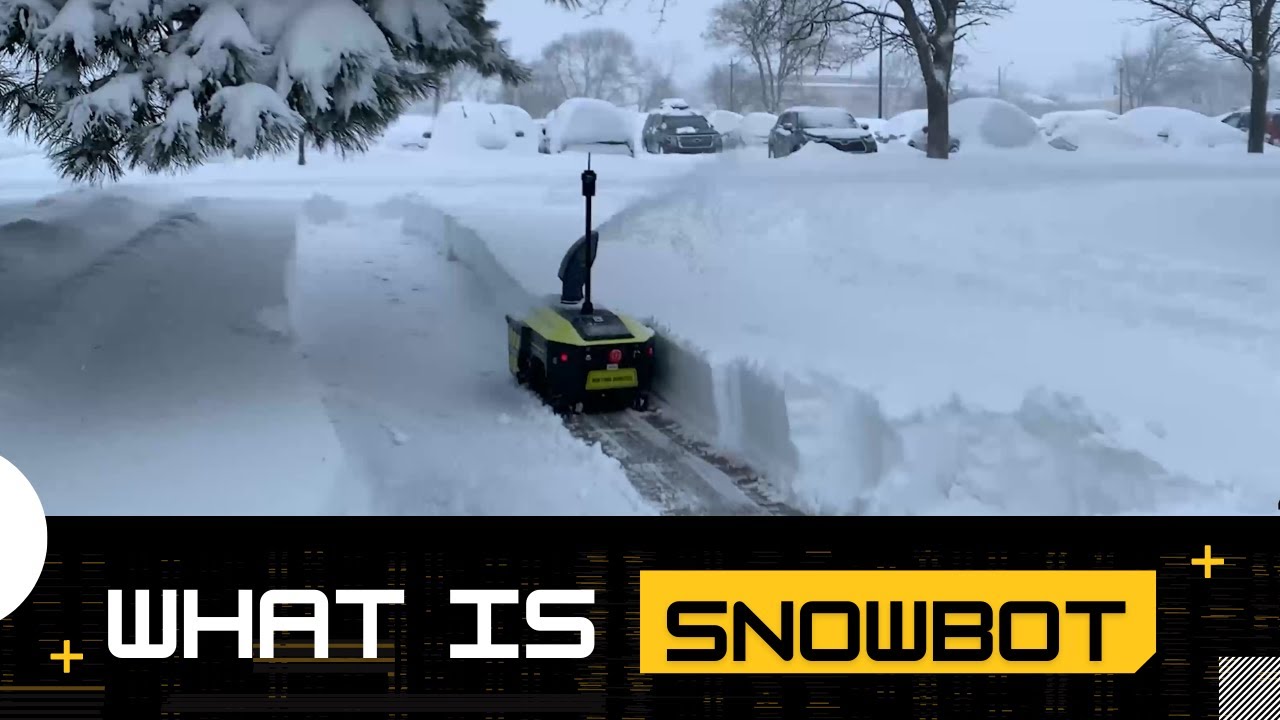 Remove 12 Inches Depth Snow with Snowbot!