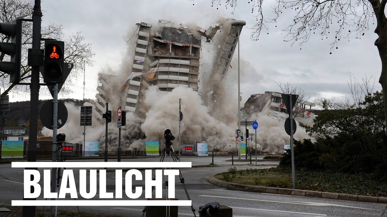 Sprengung Bonn-Center: Hochhaus fliegt in die Luft