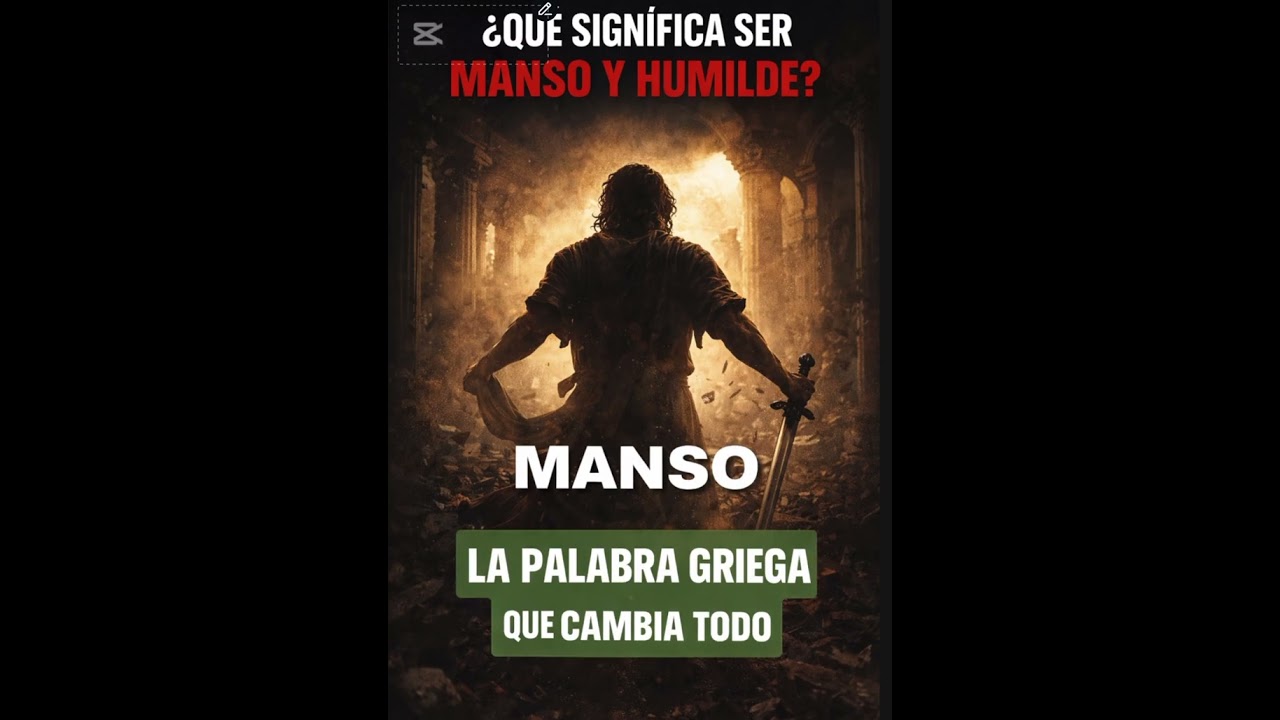 “La mansedumbre no es falta de carácter… es carácter bajo control.”