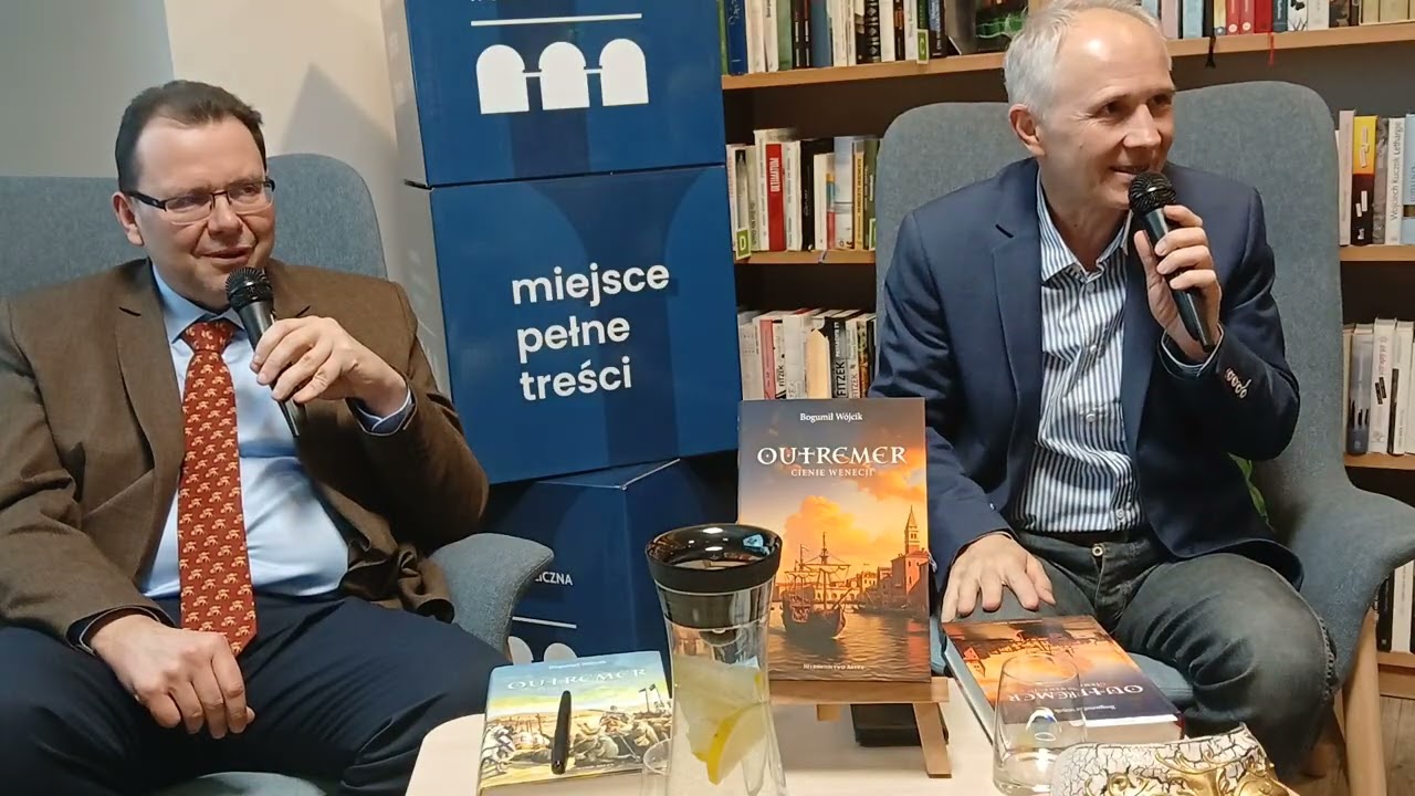 Spotkanie autorskie z Bogumiłem W&oacute;jcikiem w WBP w Olsztynie