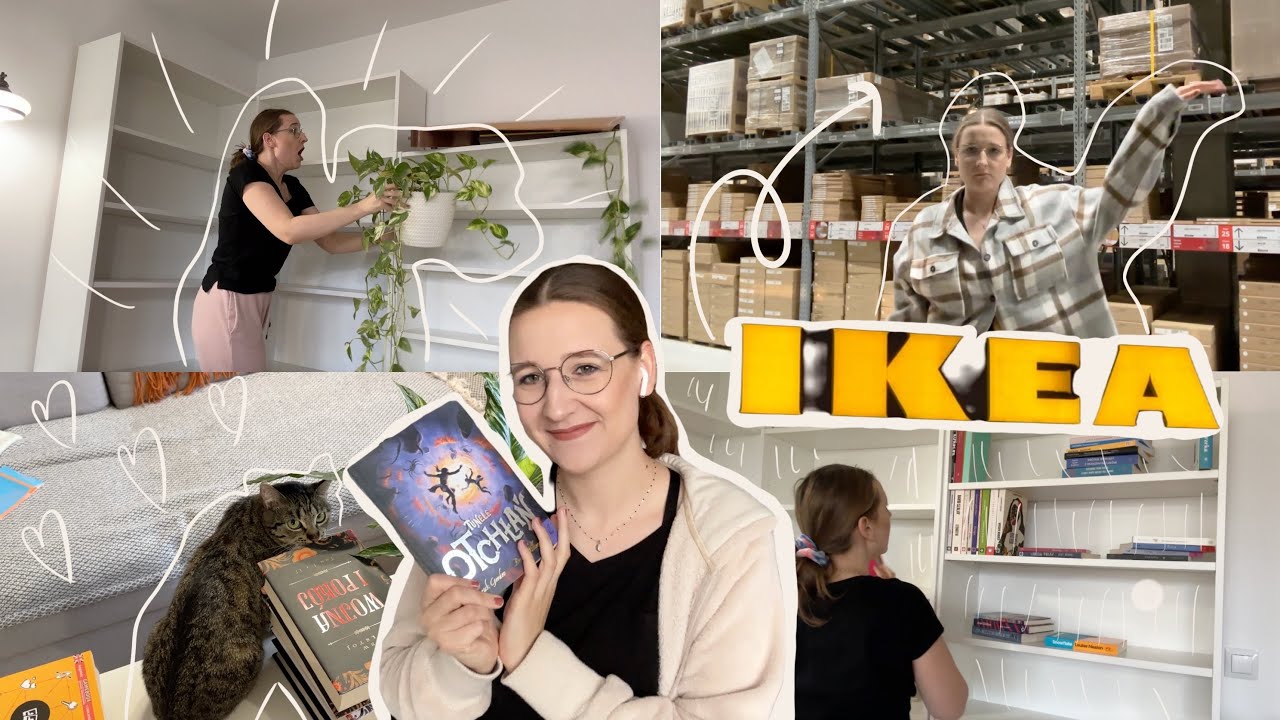 REORGANIZACJA BIBLIOTECZKI! + mój nowy patronat
