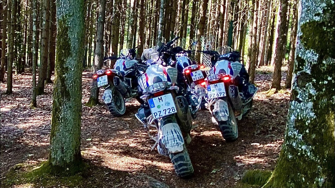 Motorradtour Schotterpässe #01 Enduro Training im BMW Enduropark Hechlingen