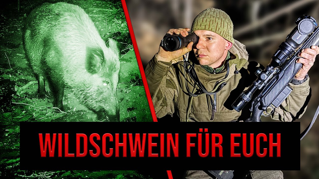 Wildschwein-Alarm! Eine Sau kommt selten allein - Nighthunter | Niklas on fire