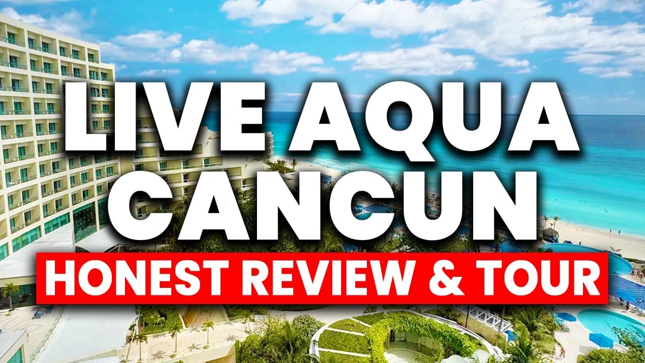 Live Aqua Beach Resort Cancun 2025 | (HONEST Review & Full Tour)
