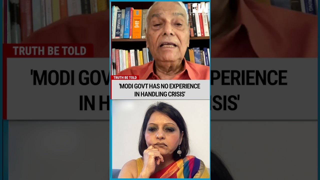 #Shorts | Yashwant Sinha Speaks On India's Economic Crisis As West Asia War Continues | Neelu Vyas
