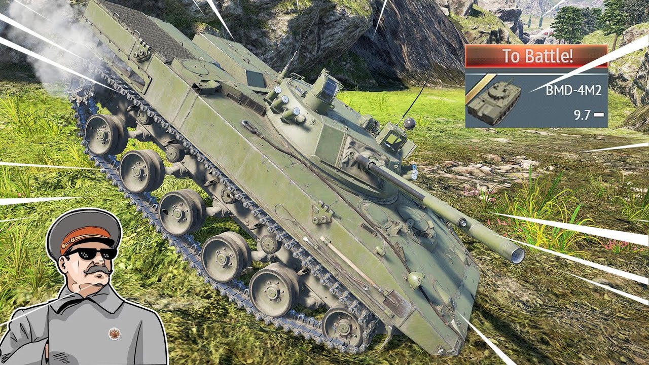 [STOCK GRIND] BMD-4M2 FIRST EXPERIENCE IS FUN !!! #warthunder