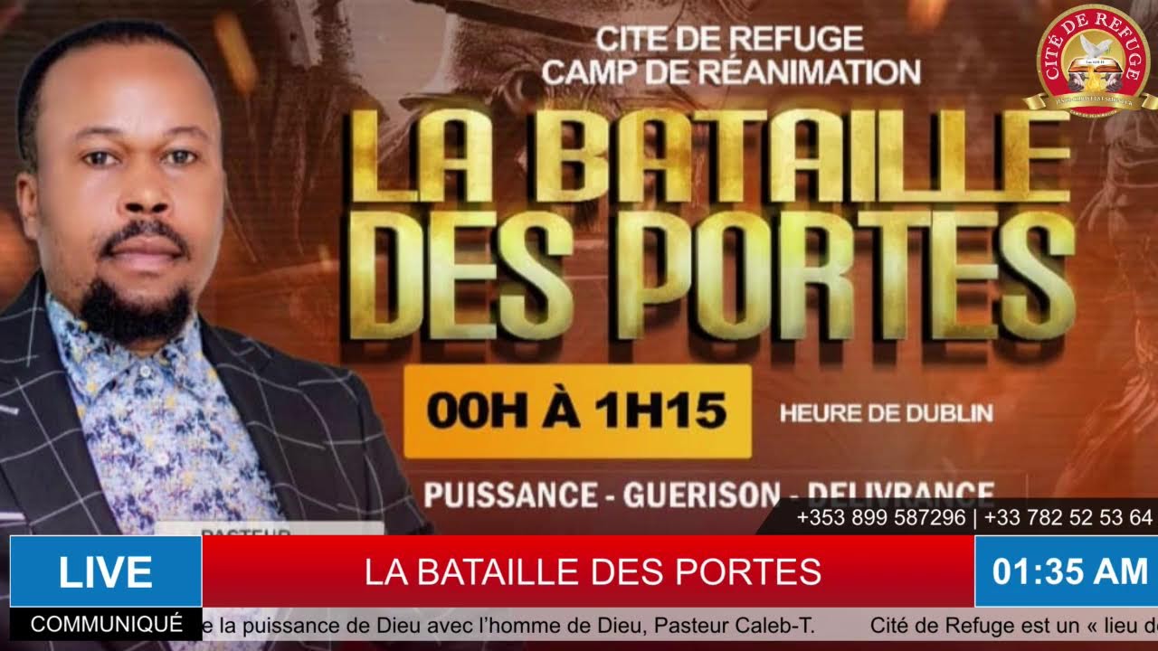 🔥MINUIT : L’HEURE DU JUGEMENT ET DE LA DÉLIVRANCE || Pasteur Caleb-T || DIMANCHE 08.02.2026🔥