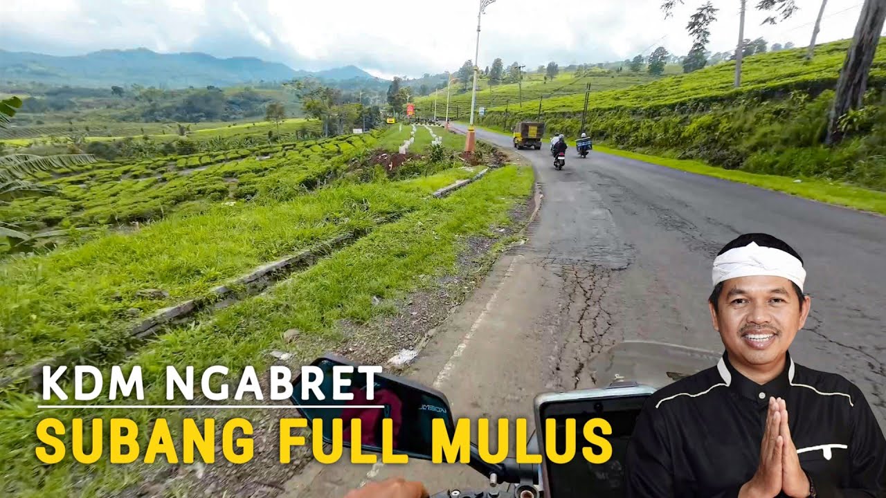 Memantau Jalan Tanjungsiang Sampai Ciater Subang Tanpa Bangunan Liar