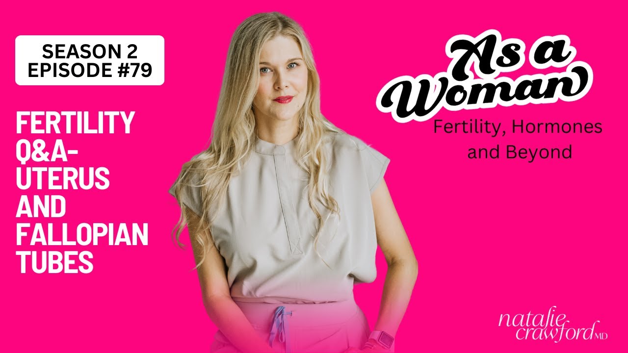 Fertility Q&A Uterus and Fallopian Tubes, As A Woman Podcast with Natalie Crawford, MD