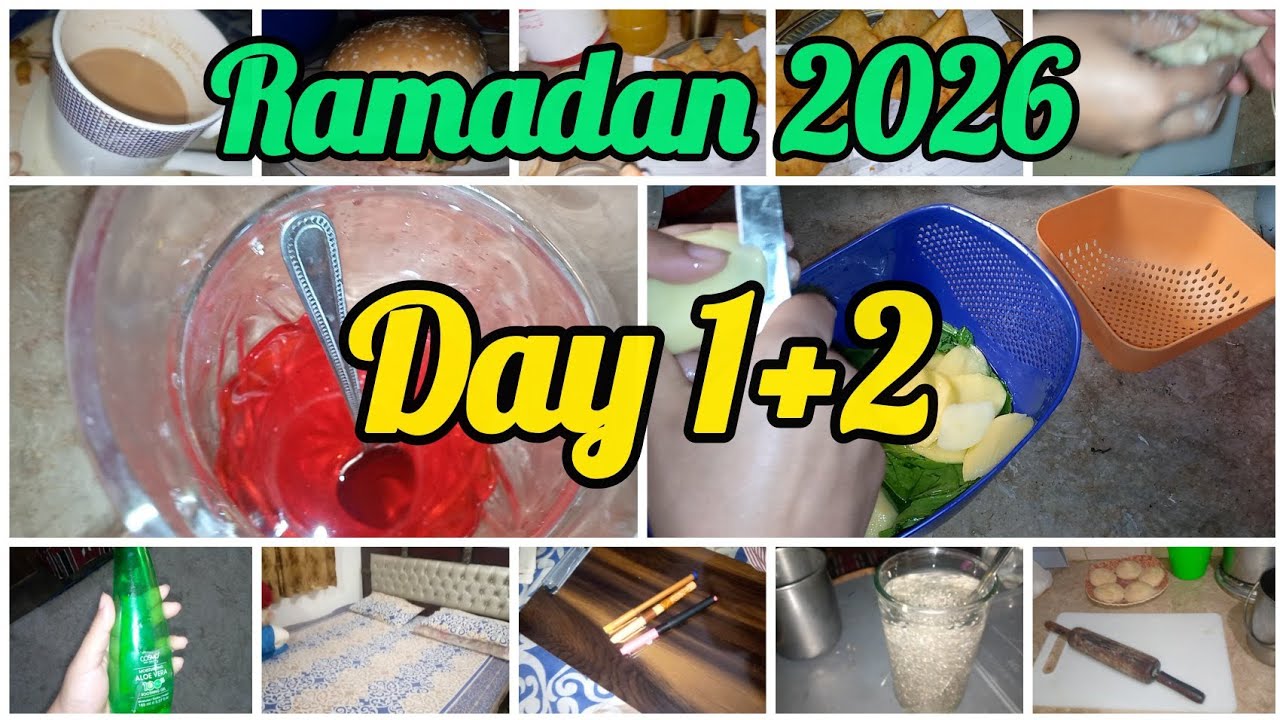 Ramadan 2026 Day 1+2|Ayesha Adnan vlogs 