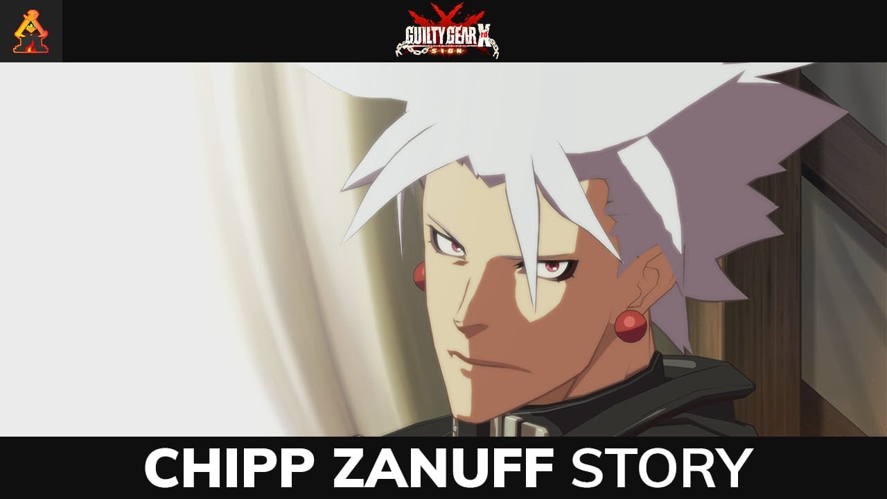 Chipp Zanuff - 4K Story Cutscenes (Arcade Mode) - Guilty Gear Xrd SIGN