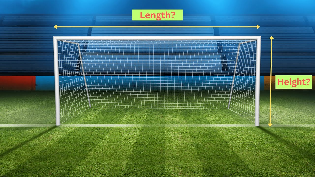 What's the PERFECT Football Goal Post Height and Length? | Football Goal Post Size & Measurements