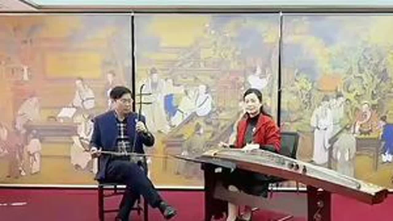 丙午繁花开 新春好运来～潮乐闹春《田头配》古筝林英苹 椰胡吴霞～雅韵春风般回响