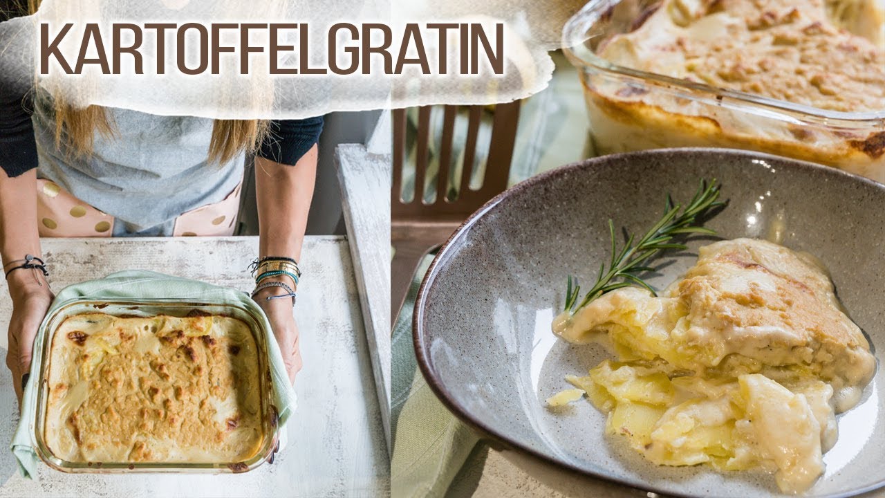 Kartoffelgratin - gesunder Kartoffelauflauf | vegan