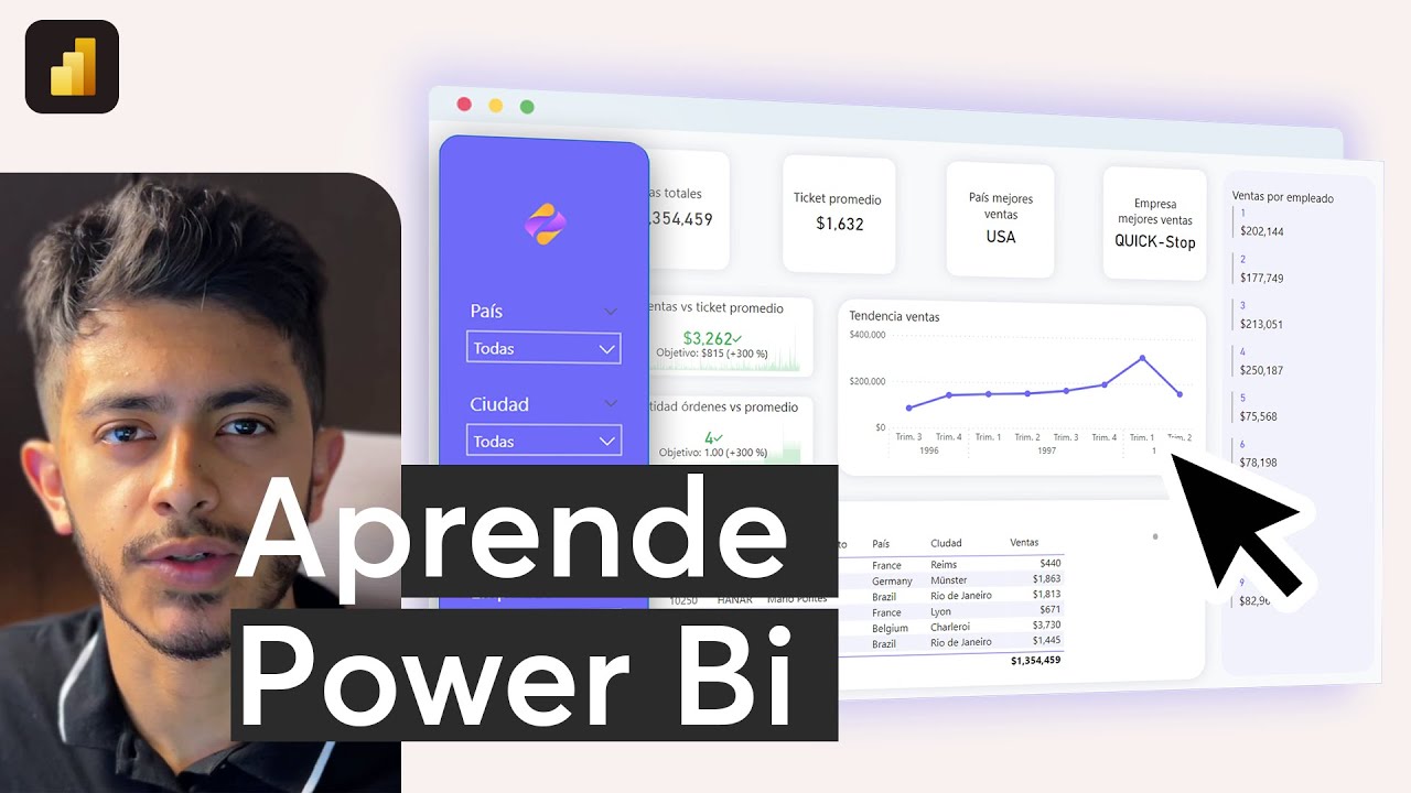 Aprende Power Bi en 90 minutos en 2024 | Power Bi