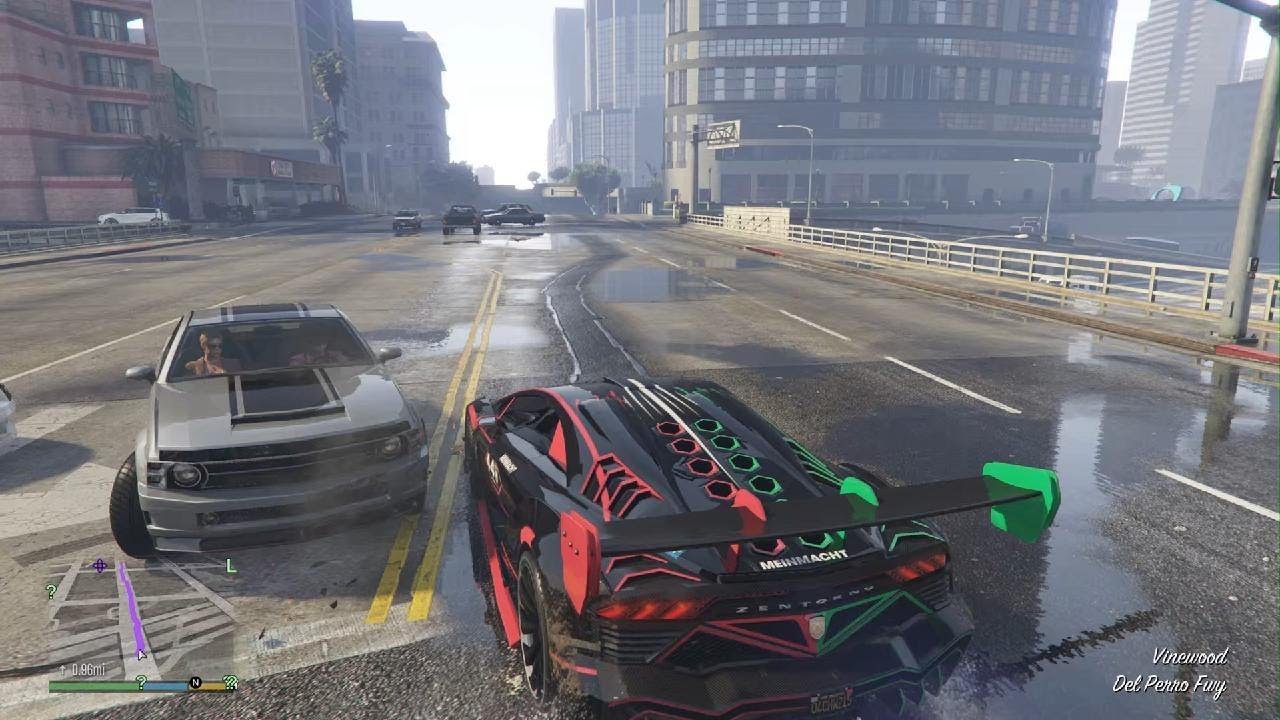 Grand Theft Auto V_ You. Definitely the best car in the game. In GTA story mode.