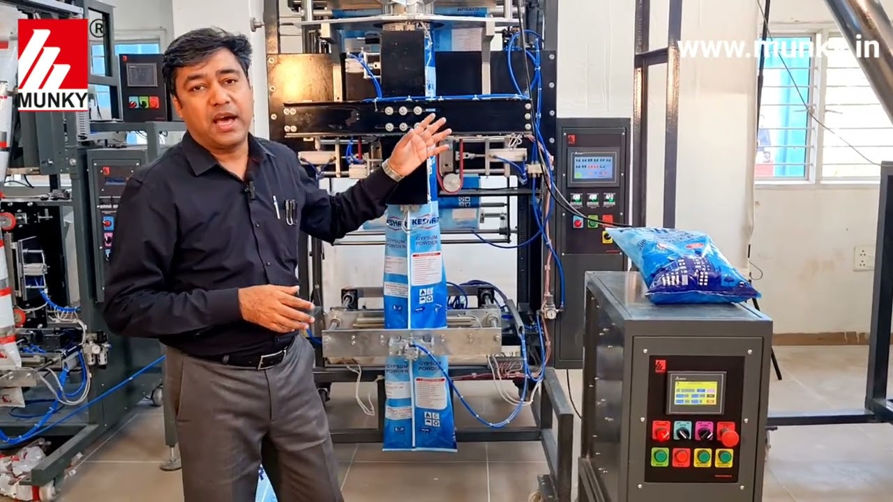 Automatic Gypsum Powder Packing Machine 5kg/10kg | Atta Packing Machine