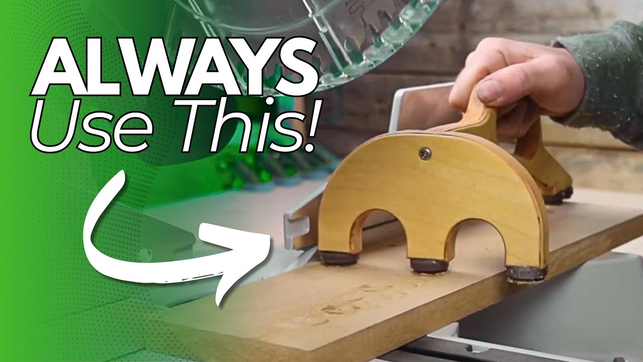 NEVER Make a Cut Without This Hold-Down Stick (Seriously)