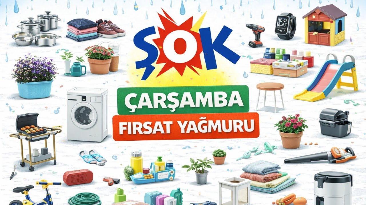 GERÇEKLERİ İZLEYİN ✅ | ŞOK 28 OCAK 2026 KATALOĞU | MUTFAK – EV | ŞOK FIRSATLARI
