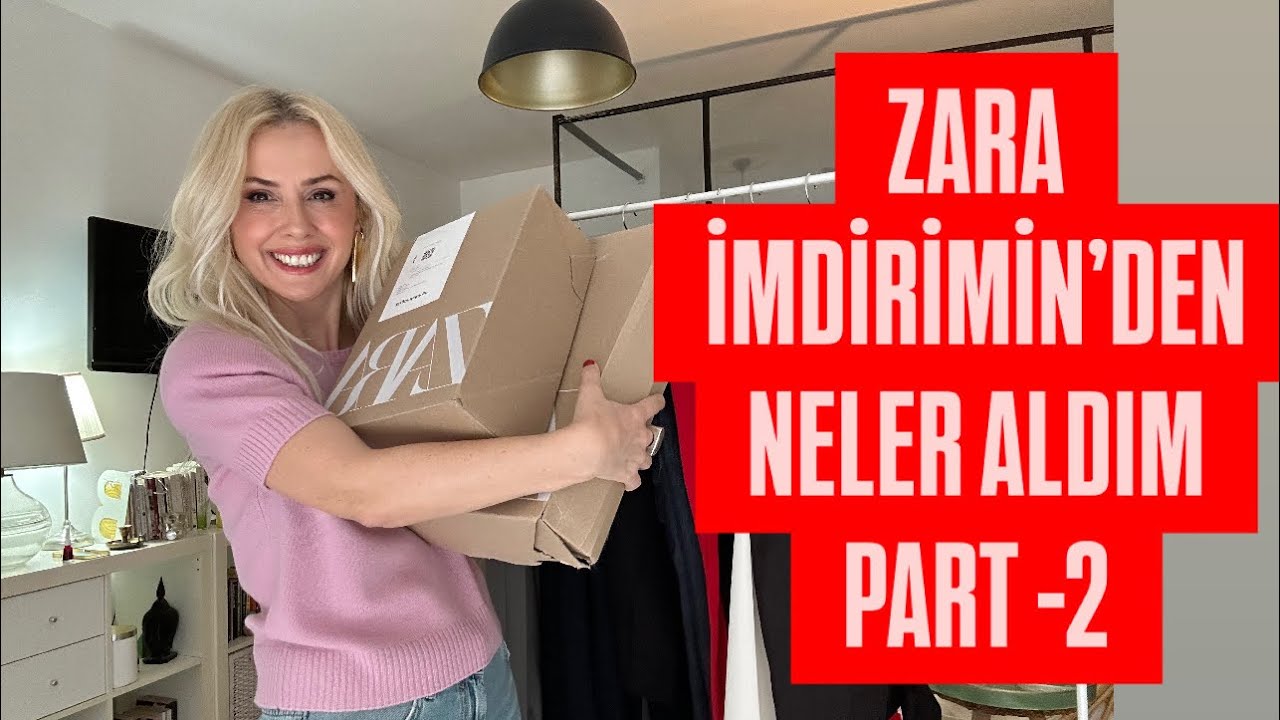 ZARA İNDİRİMİNDEN NELER ALDIM PART-2 -Zara Try On Haul 