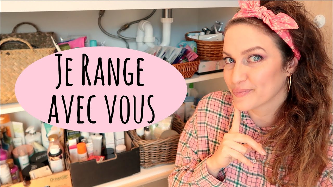 Organisation de mes stocks de soins!! (rangement, recup')