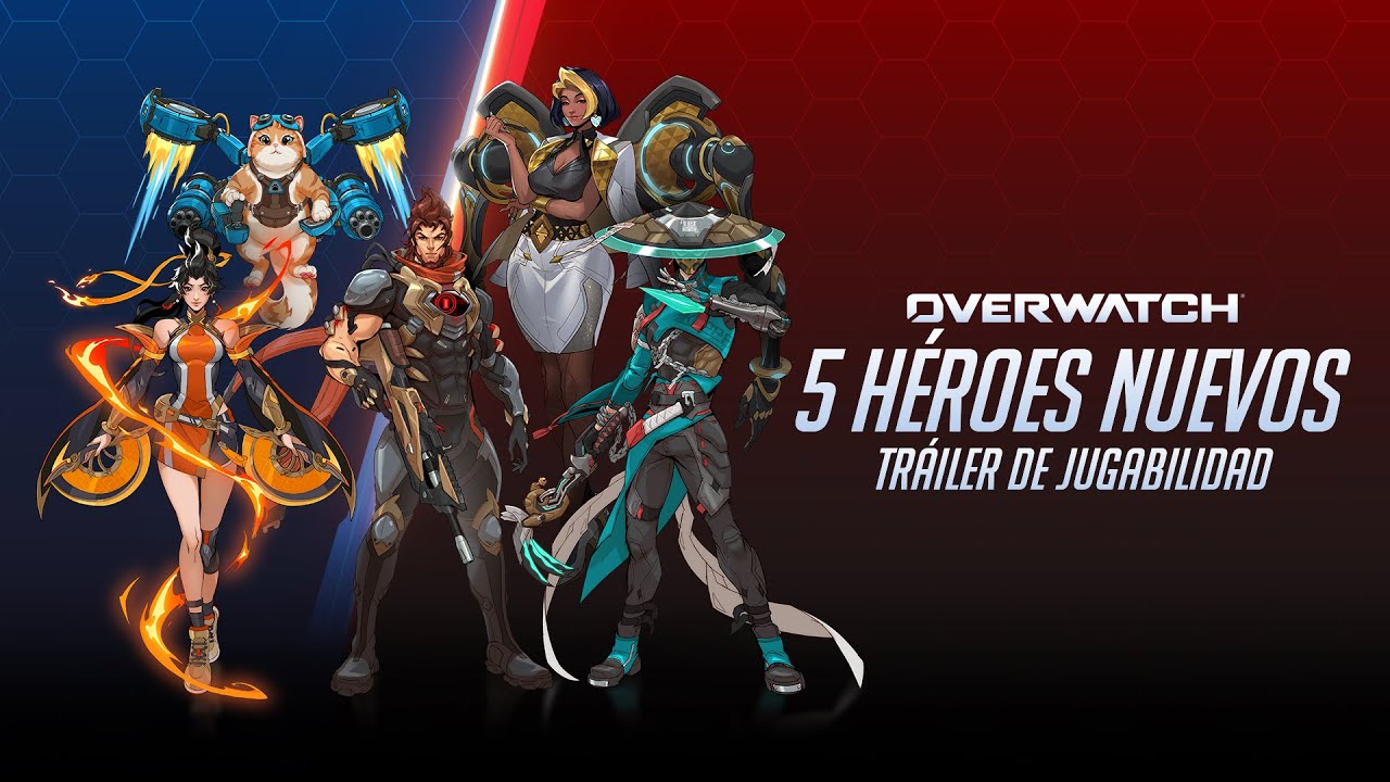 Tr&aacute;iler de Jugabilidad de 5 h&eacute;roes nuevos | Temporada 1: Conquista | Overwatch