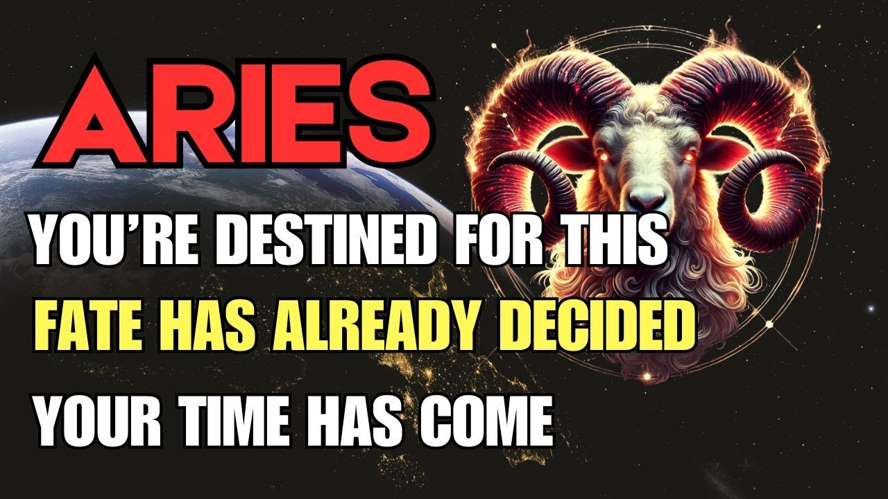 ARIES ♈ Destiny Has Already Decided — Your GOLDEN ERA Begins! | Aries Horoscope 2025.