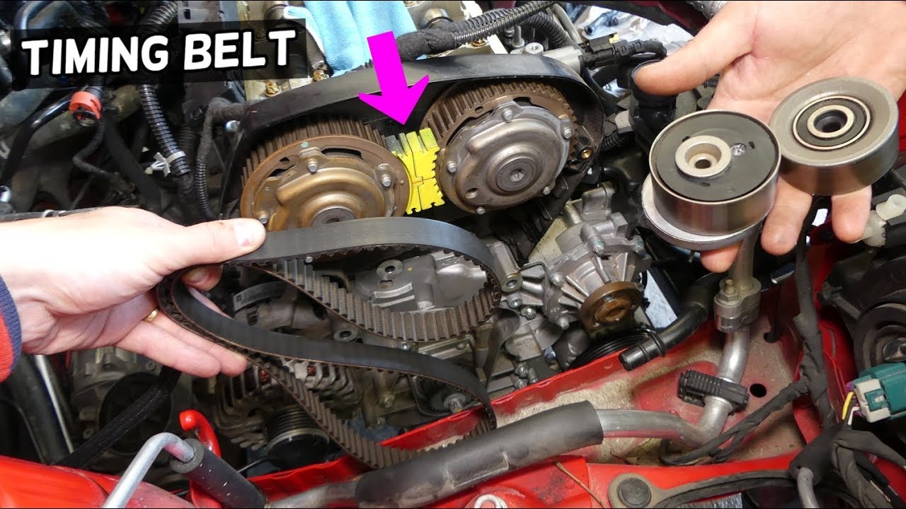 TIMING BELT REPLACEMENT ALFA ROMEO 159 FIAT CROMA 1.8