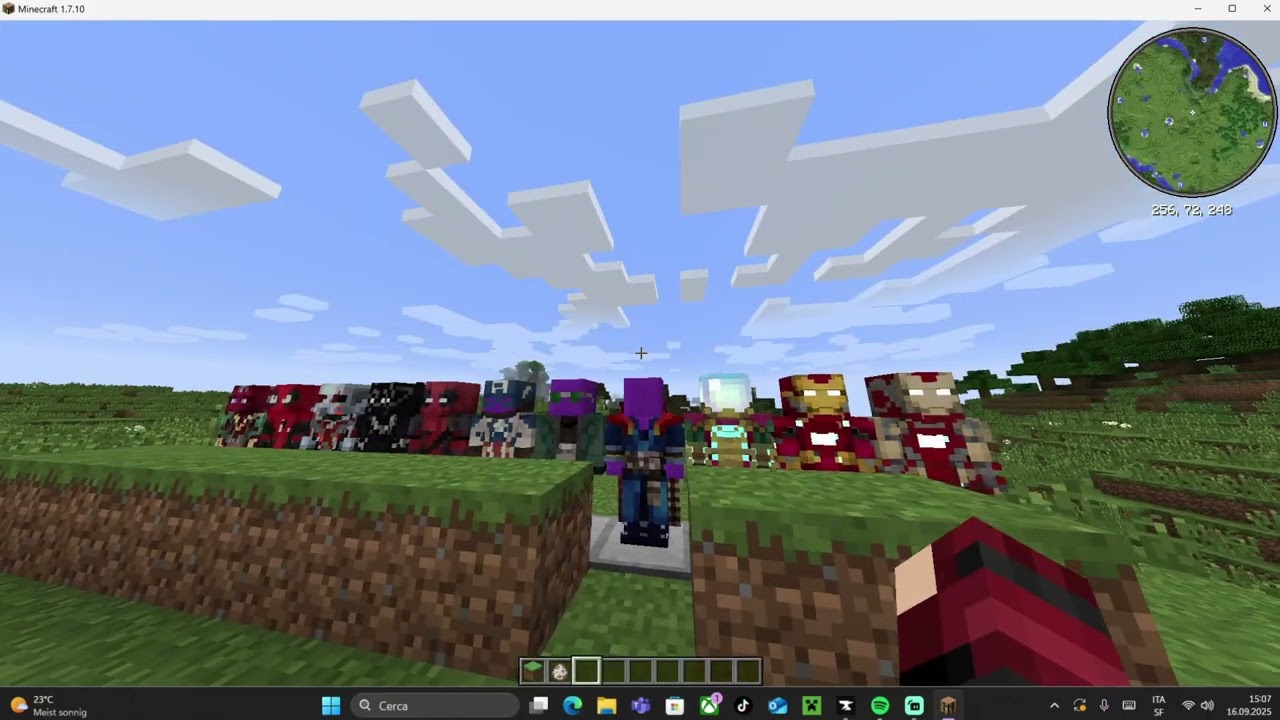 Divento Iron Man su Minecraft???