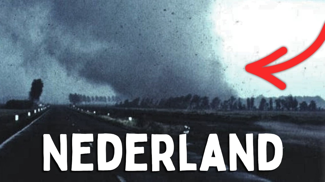 Zeldzame Tornado in Nederland