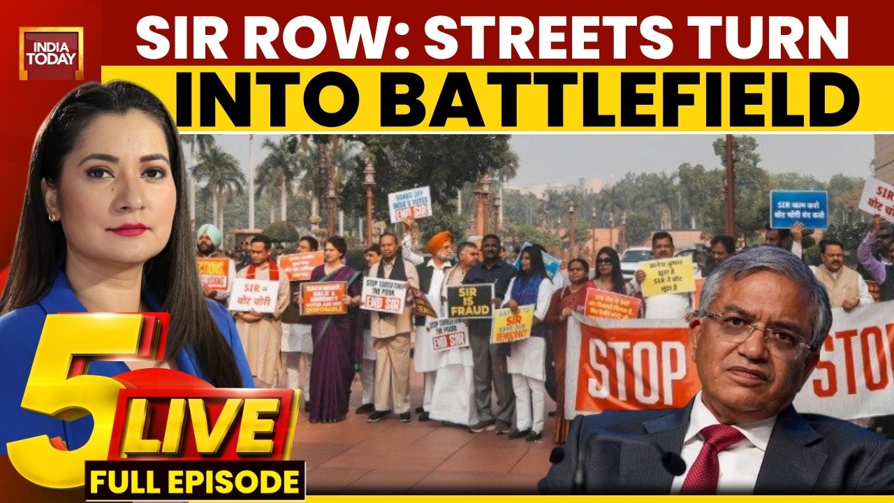 5Live: AAP vs BJP Delhi Slapgate Storm | Election Commission Symbol Order For TMC | CEC Roll Protest