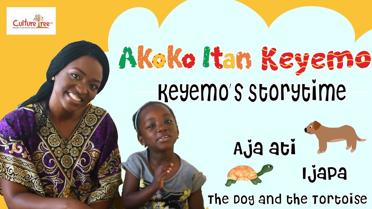 Itan Aja ati Ijapa - The Story of the dog and the Tortoise