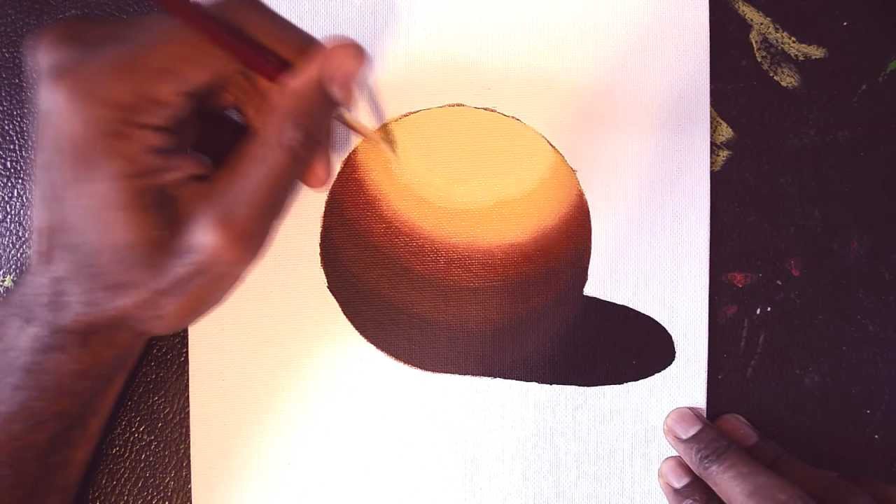 how to blend acrylic paint
