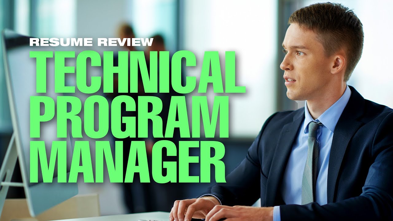 Real Resume Review | Technical Program Manager