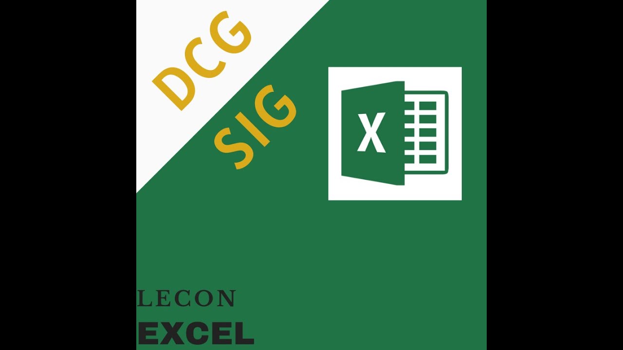 [DCG UE8] EXCEL - SI ESTVIDE ESTERREUR