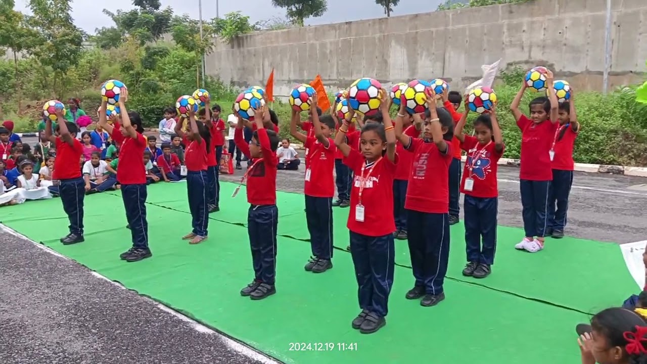 Annual Sports day (19-12-2024) celebrations in KV IIT TIRUPATI