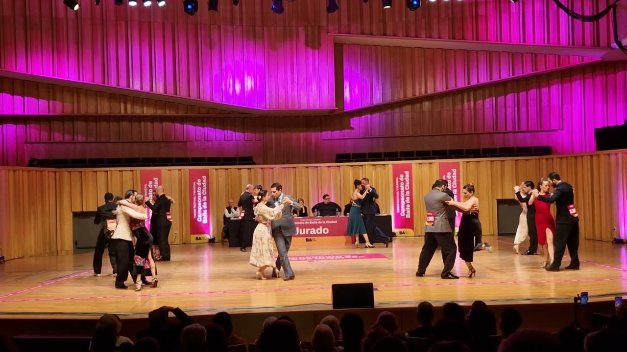 ronda N°2 semifinal tango pista adulto campeonato de la ciudad 2024