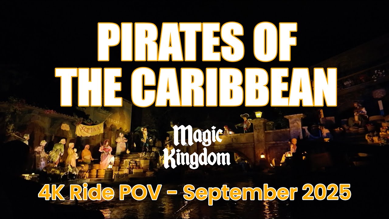 🏴‍☠️Pirates of the Caribbean Ride POV | Magic Kingdom Walt Disney World 2025