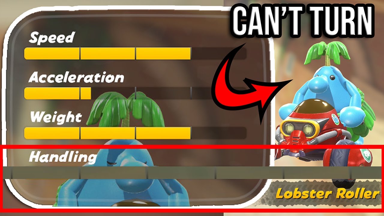 How bad is MINIMUM HANDLING in Mario Kart World
