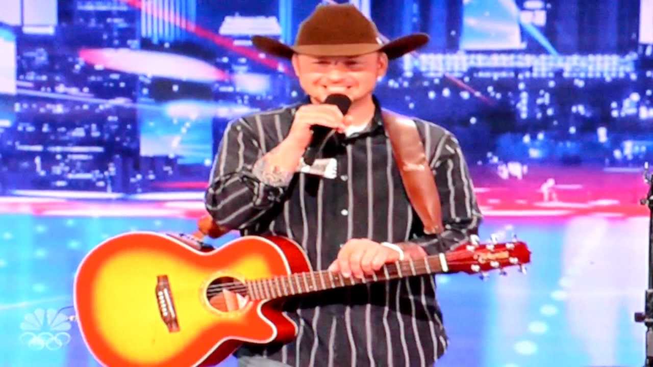War Vet Tim Poe Sings at America's Got Talent Audition in Austin, TX [6.4.2012]