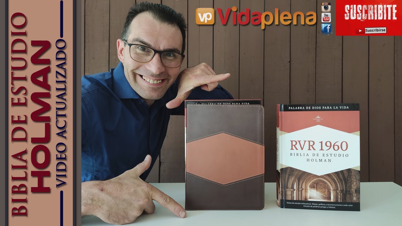 EXCELENTE Biblia de ESTUDIO HOLMAN Reina Valera 60 - Review de VIDA PLENA VIDEO ACTUALIZADO